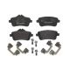 Brembo P50101 Low-Met Rear Disc Brake Pad Set MERCEDES-BENZ OE# A0064206320