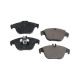 2Pcs Front Rear Disc Brake Pad Set, Low Dust Premium Replacement for Mercedes-Benz C250 2015 2.0L l4, for Mercedes-Benz C350 2008-2015 3.5L V6 Replace# 54205120, 74207520, ZD1342