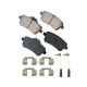 Automotive Replacement Brake Pads Rear Disc Brake Pad Set for Mercedes-Benz GLE300d,GLE350,ML250,ML350 2012 2013 2014 2015 2016-2017 Replacement 0074208320, 0064204120 1 x