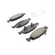 QUALITY-BUILT Front Semi-Metallic Brake Pads, Work Force 1002-0790M, Compatible with 1999-2002 Jeep Grand Cherokee