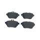 Brembo P50136 Low-Met Rear Disc Brake Pad Set MERCEDES-BENZ OE# A0004206000