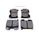 MD630 Parts Master Semi-Metallic Brake Pad Set fits Toyota Supra