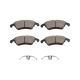 Front Disc Brake Pad Set,Automotive Replacement Brake Pads Replacement 64202820, 54201020, 54201320 1 Pcs for Mercedes-Benz E250,C300,C250,C350,CLS400 2008 2009 2010 2011 2012-2017