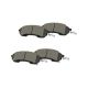 Rear Ceramic Brake Pads Set with Hardware For Ford Bronco 2.3L L4 2021 2022 2023 2024 2025