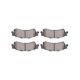 Ceramic Pads Rear Brake Pads Brakes Kits fit for Cadillac DeVille DTS for Chevy