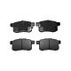 Rear Left Right Premium Ceramic Brake Pads for 2009-2017 Honda Accord Acura TSX