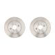 Rear KIT Disc Brake Rotor for (66778)