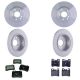 For -Benz SL320 1994-1995 Coat-Z Plain Rear Brake Rotor
