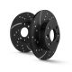 Turbo Groove Disc sports brake disc Front for Chevrolet Astro Van, ref. EBC1