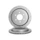 345mm Front Drilled Disc Brake Rotors For Lincoln MKX MKZ Nautilus Continental