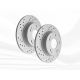 X2 PCS RIGHT LEFT REAR BRAKE DISC SET 0986479G17 BOSCH I