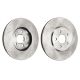 Fits 2001-2006 Chrysler Sebring Semi Metallic Front Brake Pads & Brake Rotors
