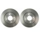 NEW OEM Genuine Kia 2012-2017 Rio Front Wheel Brake Disc Rotor Pair 51712-1W200