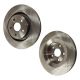 Front Side Disc Brake Rotors & Ceramic Brake Pads for Jeep Grand Cherokee 06-10