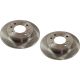 Brake Disc For Kia Spectra5 2005-2009 Rear | 2-Wheel Set Plain Surface