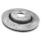 Bosch QuietCast Front Brake Kit 350mm Disc Rotors Ceramic Pads For Dodge Jeep HD