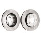 KIT-072924-2507 2-Wheel Set Brake Disc and Pad Kits Front for Jeep Wrangler