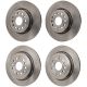 For Ram 1500 2019-2022 Brake Disc Front, Driver / Passenger Side | Plain Surface