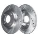 Rear Slotted Disc Brake Rotors for 89-93 Mazda MX-5 Miata Fiat 124 Spider