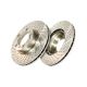 brake discs perforated for Audi model EBC105515