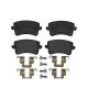 For 08-17 Audi / 09-17 Q5 Rear Disc Brake Pads Kit