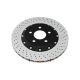 Dba For 2022+ Volkswagen Golf R Mk8 5000 Series Cross Drilled & Dimpled 2