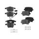 Rear Ceramic Brake Pads with Hardware for Audi A6 Quattro A6 Quattro