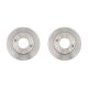 Front KIT Disc Brake Rotor for 1986-1988 Mazda RX-7 (68097)