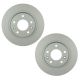 For Mazda 3 Sport 2014 2015-2018 Rear Brake Disc Rotors + Ceramic Brake Pads Set