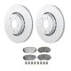 Bosch QuietCast Front Rotors ProACT Ceramic Disc Brake Pads Kit For CX-5