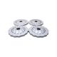 NEW Front and Rear brake rotors #12065 FOR Lamborghini Huracan R8 US STOCK