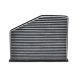 Car Pollen Cabin Air Filter Fit For Seat Alhambra Altea Toledo 2007 2008 2009 2010 2011 2012 1K0819644 1K0819644B 1K1819653A