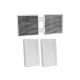 Glove Compartment & Under Hood Cabin Air Filters fits BMW X3 2013 2015 2016 2017
