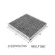 Pollen Cabin Air Filter For Elantra Kia Sorento K5 2021-2023 97133-L1000