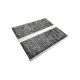 C25764 for Frontier Pathfinder Xterra Equator PREMIUM CHARCOAL CABIN AIR FILTER