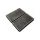 CARBONIZED CADILLAC CABIN AIR FILTER CAF1707 2PC SET FOR CADILLAC ESCALADE 2002