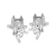 Pair Rear Side Disc Brake Caliper for Audi A3 10-13 Volkswagen Golf