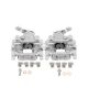 Rear Left Brake Calipers w/ Bracket Pair For Volkswagen Eos 2011-2016