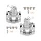 For 2011-2016 Volkswagen Eos Rear Brake Calipers w/Bracket Pair Left &