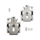 Rear Pair For 2004-2005 VW Golf V6 2.8L L4 1.8L Brake Calipers w/Bracket