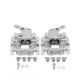 2 PCS Rear Left Brake Calipers w/ Bracket For 2011-2016 Volkswagen Eos