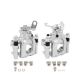 Brake Calipers w/ Bracket Pair Rear Left For Volkswagen Eos 2011 - 2016