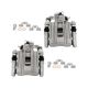 Brake Calipers w/ Bracket Rear Pair 2 For Vw Golf Audi single piston