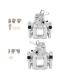 Rear Left Brake Calipers w/ Bracket Pair For 2011-2016 Volkswagen Eos