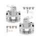 FA Rear Left Brake Calipers w/ Bracket Pair For 2011-2016 Volkswagen Eos