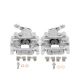 Rear For 2010-2013 Audi A3 2010-2013 Audi A3 Quattro Brake Calipers 2Pcs