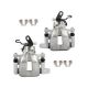 Rear Pair For 2006 - 2009 Volkswagen Rabbit Brake Calipers w/Bracket