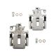 For 2004-2005 VW Golf V6 2.8L L4 1.8L Rear Pair Brake Calipers w/Bracket