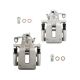 Fits 2004-2005 VW Golf V6 2.8L L4 1.8L Rear Pair Brake Calipers w/Bracket