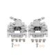 Rear Left Brake Calipers w/ Bracket 2pcs For 2011-2016 Volkswagen Eos